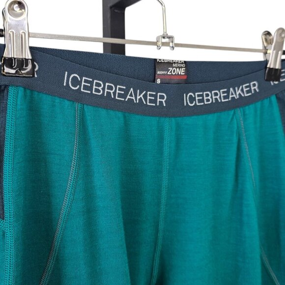 Icebreaker Merino Womens Bodyfit Zone, Wool, Cropped Baselayer Leggings, Size S - Picture 4 of 10